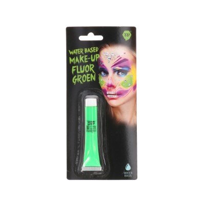 Make-up - waterbasis - fluor - groen
