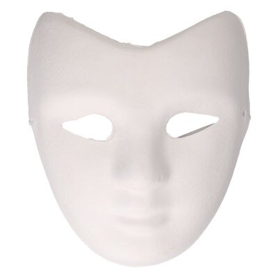 Masker - blanco - gezichtsbedekkend - wit