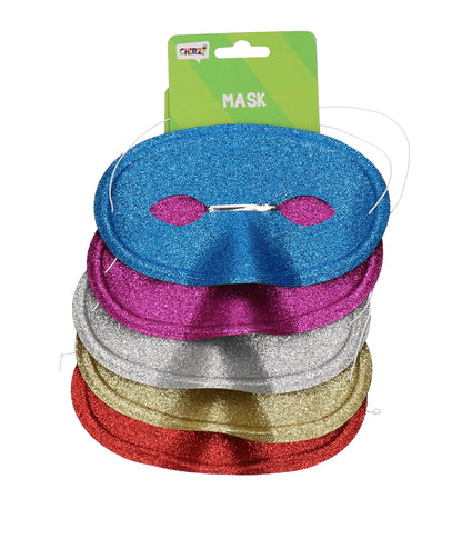 Masker glitter meerkleurig