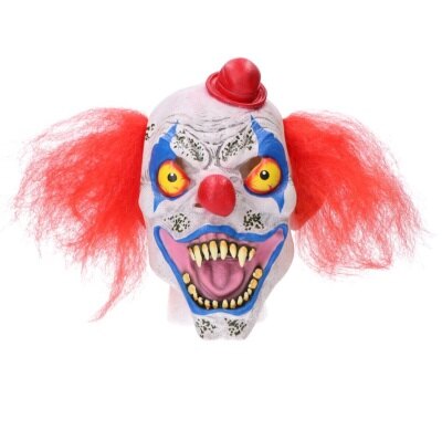 Masker - Halloween - clown - rood haar