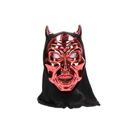 Masker - Halloween - duivel - rood/zwart