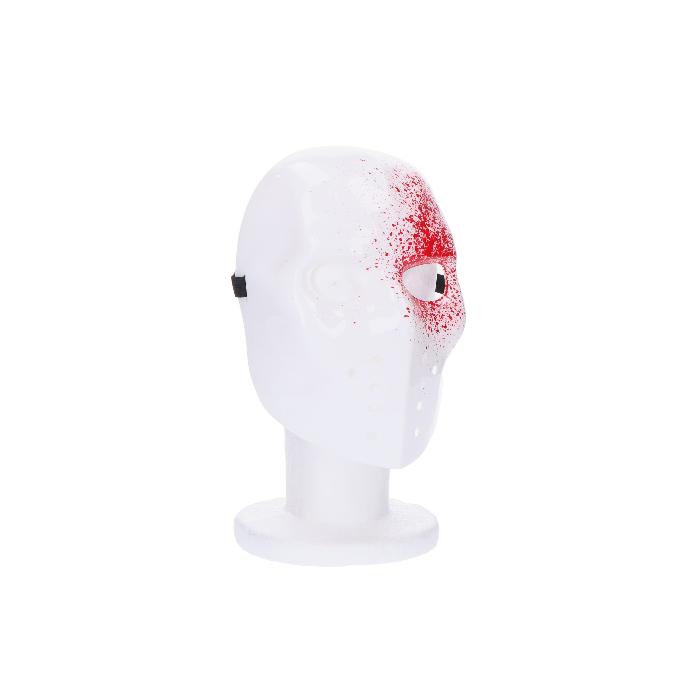 Masker - Halloween - hockey - bloed - wit/rood