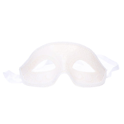 Masker - Venetiaans - kant - wit