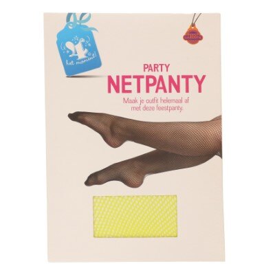 Netpanty - geel - one size