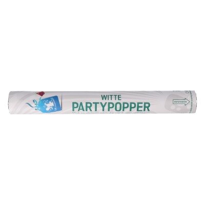 Party popper - wit