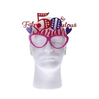 Partybril - 50 & Fabulous Sarah - roze