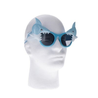 Partybril - haaien - blauw