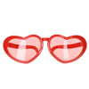 Partybril - hart - XL - rood