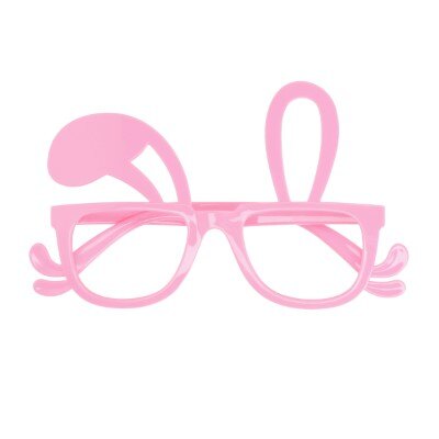 Partybril - konijn - lichtroze