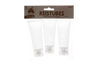 Reistubes transparant 3 stuks