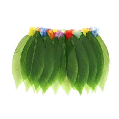 Rokje - Hawaii - bladeren - groen - one size