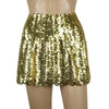 Rokje - pailletten - goud - one size