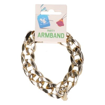 Schakelarmband - goud