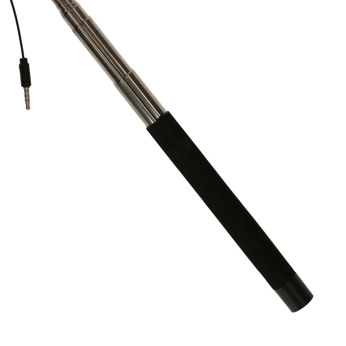 Selfistick - 3,5 mm plug - zwart