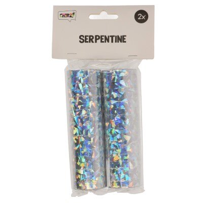 Serpentine - metallic - goud/zilver - 2 stuks