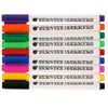 Serviesstiften - meerkleurig - 9 stuks
