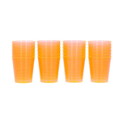 Shotglazen - oranje - 24 stuks