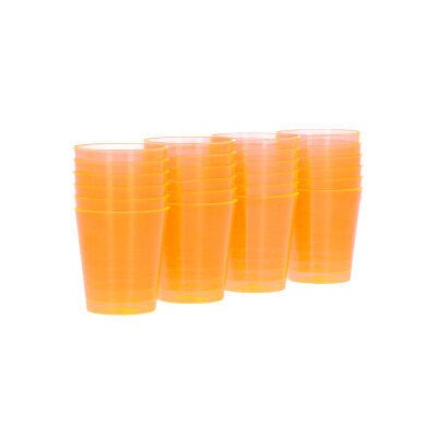 Shotglazen - oranje - 24 stuks