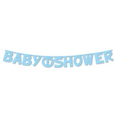 Slinger - babyshower - blauw - jongen - 2,7m