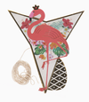 Slinger - Flamingo - meerkleurig - 11 vlaggen