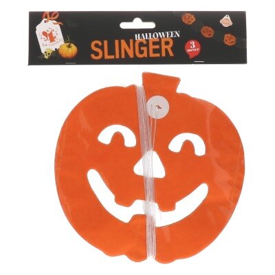 Slinger - Halloween - pompoen - oranje - 3m