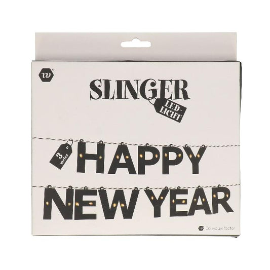 Slinger Happy new year led verlichting 3m