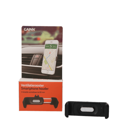 Smartphone clip auto ventilatie zwart