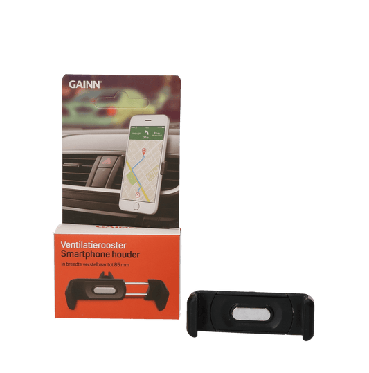 Smartphone clip - auto ventilatie - zwart