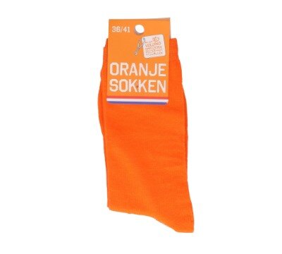 Sokken - Holland - oranje - dames - maat 36-41