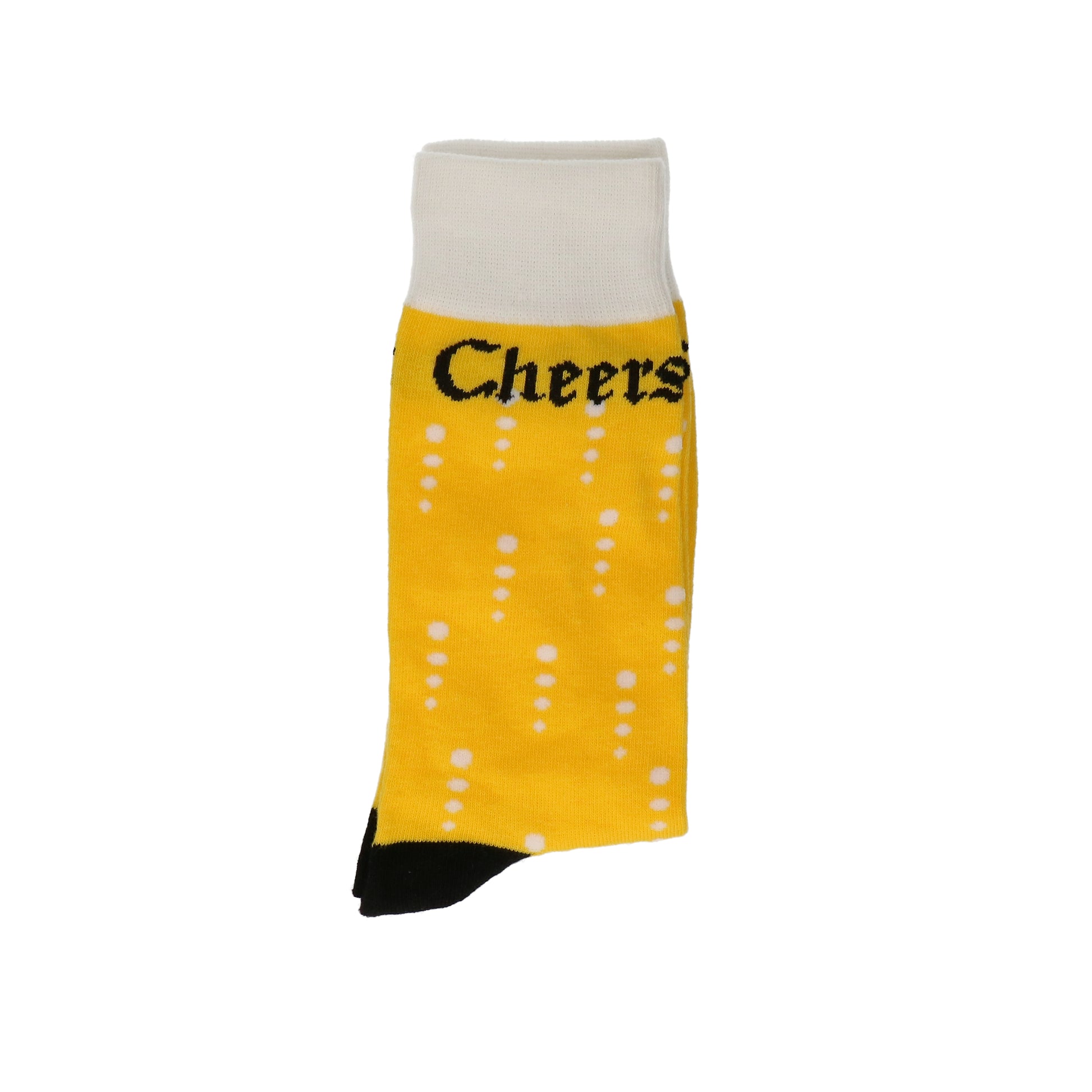 Sokken - Oktoberfest - Cheers - geel - maat 42/46