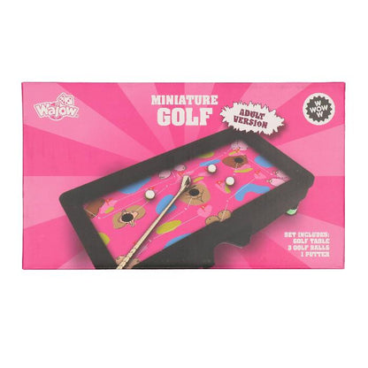 Spel - miniature golf - adult version