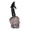 Sprayflacon - skull - zwart