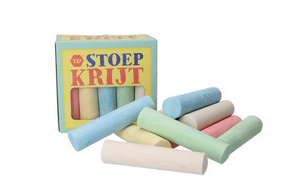 Stoepkrijt gekleurd 15St