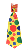Stropdas clown meerkleurig