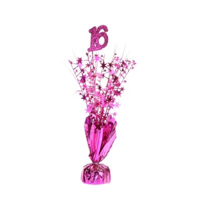 Tafeldecoratie - Sweet 16 - metallic - roze