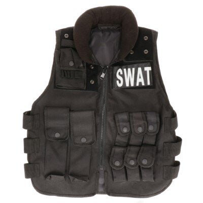 Vest - SWAT - zwart - maat L