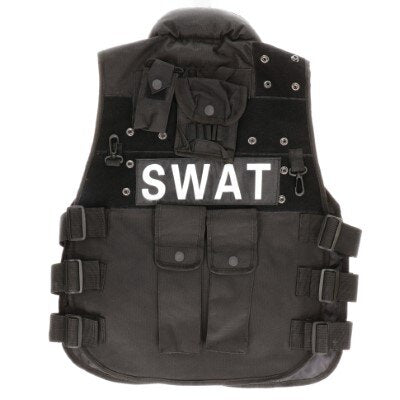 Vest - SWAT - zwart - maat L