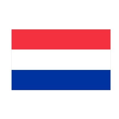 Vlag - geslaagd - rood/wit/blauw - 150 x 90cm
