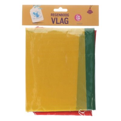 Vlag - regenboog - ca. 150 x 90cm