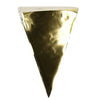 Vlaggenlijn - goud - 12 vlaggen - 3m
