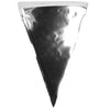 Vlaggenlijn - zilver - XL - 18 vlaggen - 10m