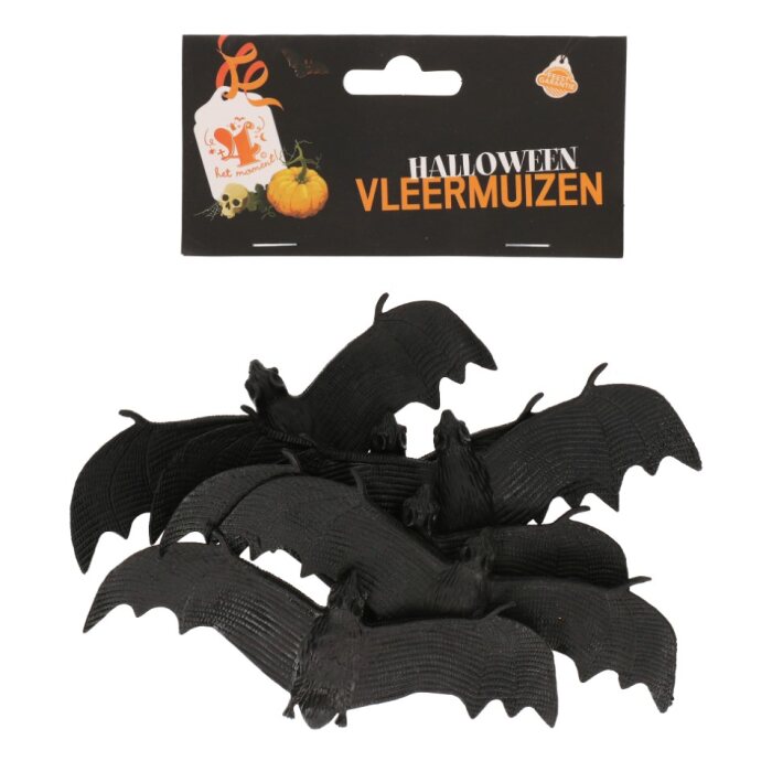 Vleermuizen - Halloween - zwart