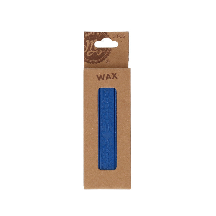 Wax - blauw - 3 stuks