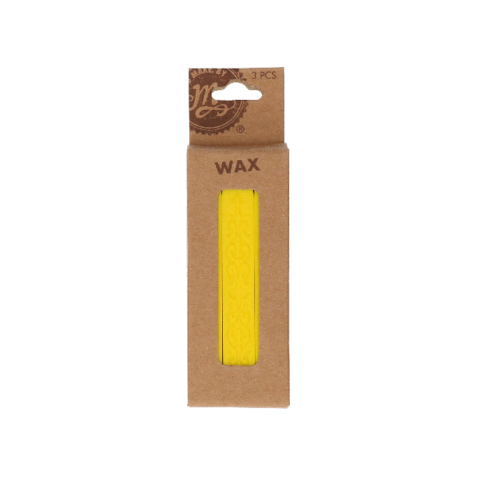 Wax - geel - 3 stuks